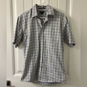 Eddie Bauer Men's Wrinkle Free Classic Fit Plaid Button Down Shirt